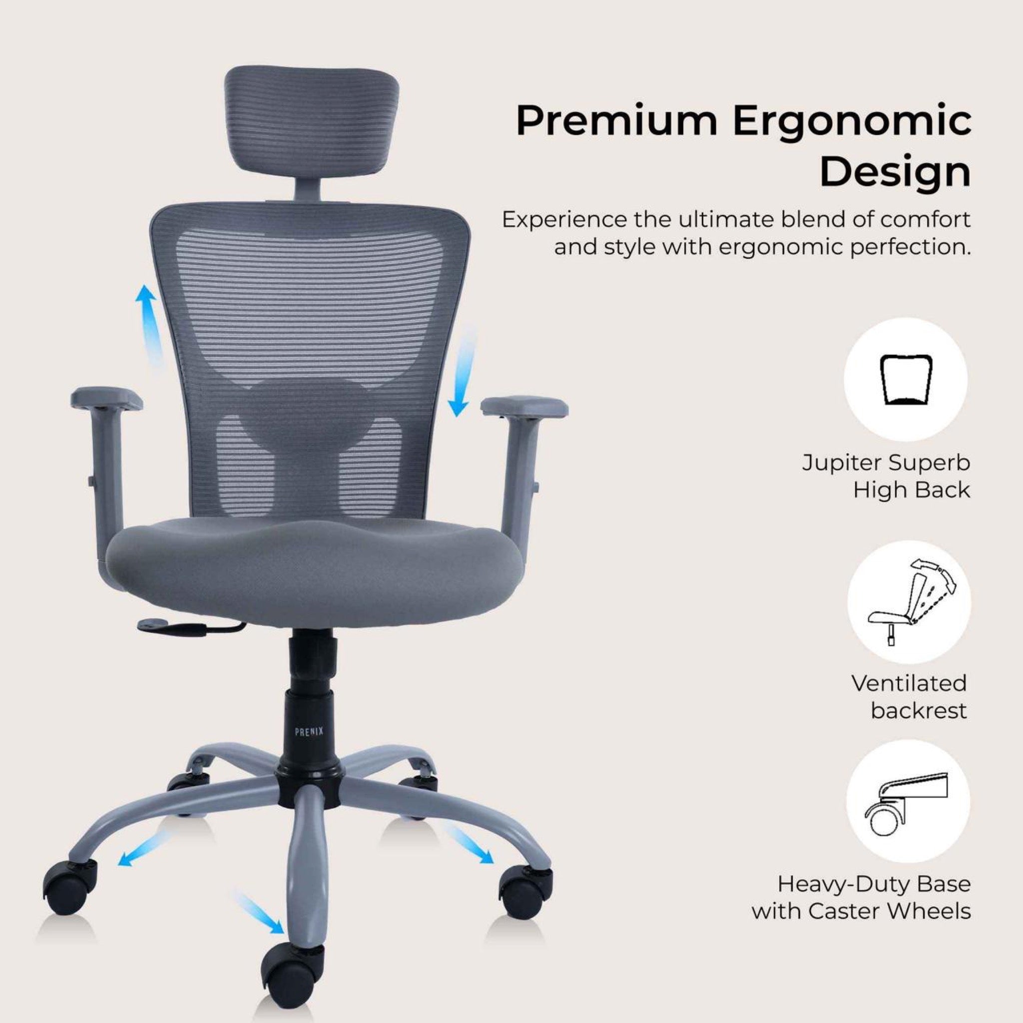 MSS16 Jazz mech Highback chair