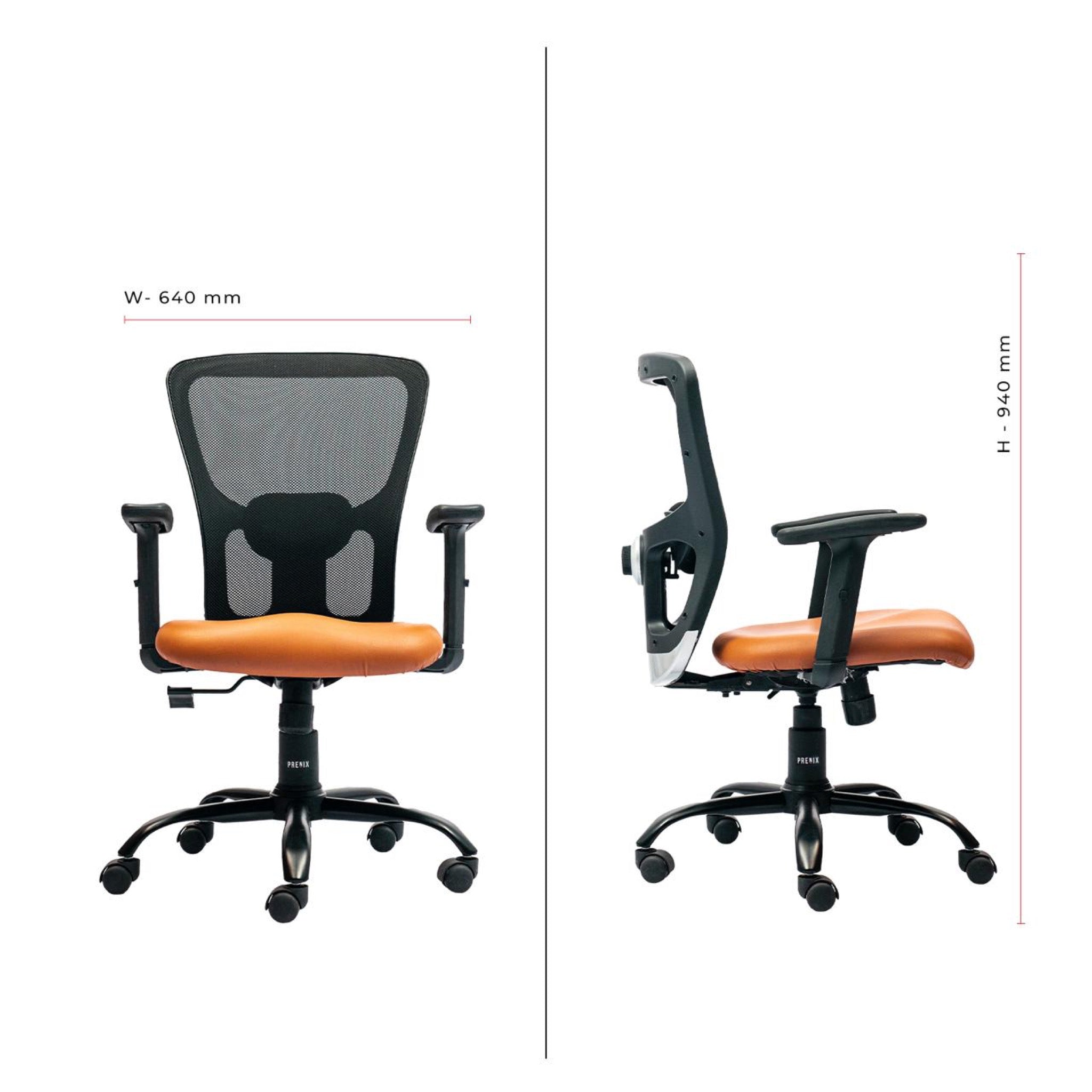 MSS21 Wave Midback mech chair